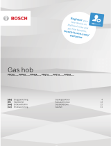 Bosch SERIE 6 PPP6A6B20 GASSKOKETOPP Bruksanvisning