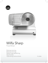 Wilfa FS-200W SHARP OPPSKJÆRSMASKIN, HVIT Bruksanvisning