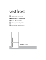 Vestfrost VCF 10180 KOMBISKAP Användarmanual