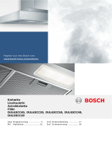Bosch DUL63CC50 KJØKKENVENTILATOR Bruksanvisning