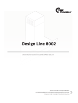 Thermex DESIGN LINE 8002 KJØKKENVENTILATOR, 80 CM Installationsguide