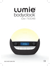 Lumie LUXE 750 DAB WAKE-UP LIGHT Bruksanvisning