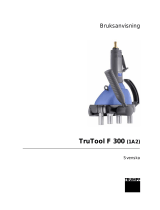 Trumpf TruTool F 300 (1A2) Användarmanual