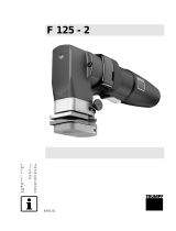 Trumpf F 125-2 Användarmanual