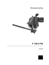 Trumpf F 140-4 FB Användarmanual