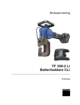 Trumpf TF 350-2 Li Användarmanual