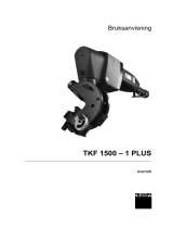 Trumpf TKF 1500-1 PLUS Användarmanual