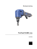 Trumpf TruTool N 200 (1A2) Användarmanual