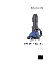 Trumpf TruTool F 300 (1B1) Användarmanual