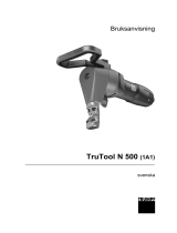 Trumpf TruTool N 500 (1A1) Användarmanual