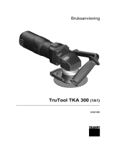 Trumpf TruTool TKA 300 (1A1) Användarmanual