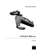 Trumpf TruTool S 420 (1A2) Användarmanual