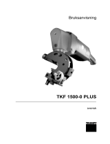 Trumpf TKF 1500-0 PLUS Användarmanual