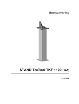 Trumpf STAND TKF 1100 / 1101 (1A1) Användarmanual