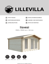 Luoman Lillevilla Iisvesi – 12 m² / 44 mm Assembly Manual