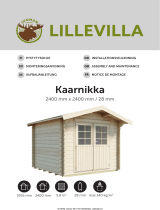 Luoman Lillevilla Kaarnikka – 6 m² / 28 mm Bruksanvisning