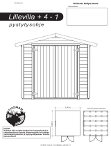 Luoman Lillevilla +4 – 7,5 m² / 16 mm Assembly Manual