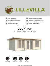 Luoman Lillevilla Loukinen – 18 m² / 44 mm Assembly Manual