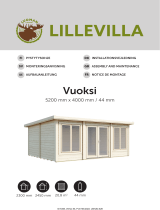 Luoman Lillevilla Vuoksi – 21 m² / 44 mm Assembly Manual