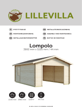 Luoman Lillevilla Lompolo – 20 m² / 44 mm Bruksanvisning