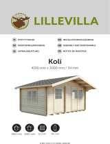 Luoman Lillevilla Koli – 12,3 m² / 28 mm Bruksanvisning
