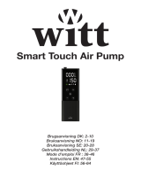 Witt Smart Touch Air Pump Bruksanvisning