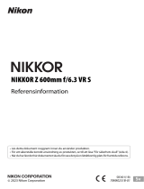 Nikon NIKKOR Z 600mm f/6.3 VR S Referens guide