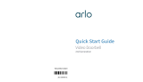 Arlo Video Doorbell 2nd Gen (AVD3001) Snabbstartsguide
