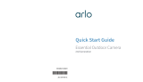 Arlo Essential Outdoor Camera 2nd Gen 2K (VMC3050) Snabbstartsguide