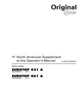 Pottinger EUROTOP 421 A Bruksanvisningar