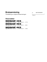 Pottinger NOVACAT 352 Bruksanvisningar