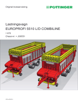 Pottinger EUROPROFI 5510 D COMBILINE Bruksanvisningar