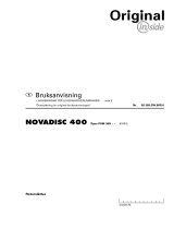 Pottinger NOVADISC 400 Bruksanvisningar