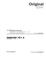 Pottinger EUROTOP 701 A MULTITAST Bruksanvisningar