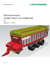 Pottinger JUMBO 6620 D COMBILINE Bruksanvisningar