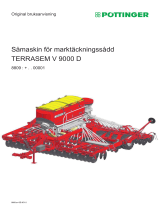 Pottinger TERRASEM V 9000 D Bruksanvisningar