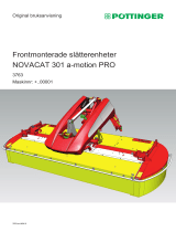 Pottinger NOVACAT 301 ALPHA MOTION RC PRO Bruksanvisningar