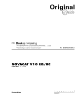 Pottinger NOVACAT V10 ED Bruksanvisningar