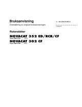 Pottinger NOVACAT 352 CF Bruksanvisningar