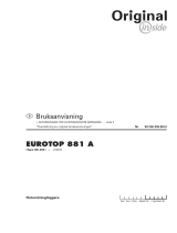 Pottinger EUROTOP 881 A Bruksanvisningar