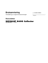 Pottinger NOVACAT 8600 ED COLLECTOR Bruksanvisningar