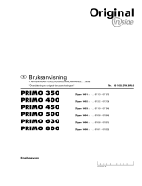Pottinger PRIMO 800 L Bruksanvisningar