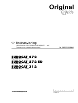 Pottinger EUROCAT 272 Bruksanvisningar