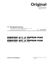Pottinger EUROTOP 601/611A Bruksanvisningar