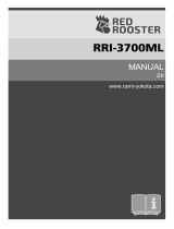 Red Rooster Industrial RRI-3700ML Bruksanvisning