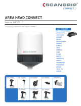 SCANGRIP AREA HEAD CONNECT Bruksanvisning