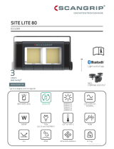 SCANGRIP SITE LIGHT 80 Bruksanvisning