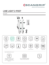 SCANGRIP LINE LIGHT 2 POST Bruksanvisning