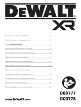 DeWalt DCD777 Användarmanual