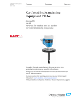 Endres+Hauser KA Liquiphant FTL62 Short Instruction